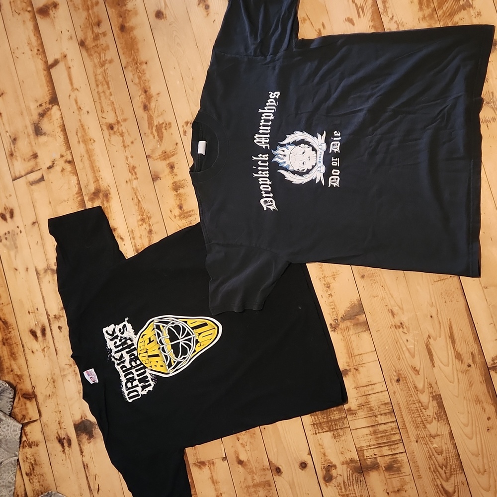 2 Dropkick Murphy's Tees